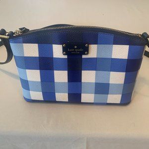 Kate Spade Grove Millie Handbag Pacific Gingham